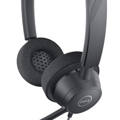 Dell Pro Stereo Headset WH3022 - Premium Sound Quality & Comfort | DELL-WH3022
